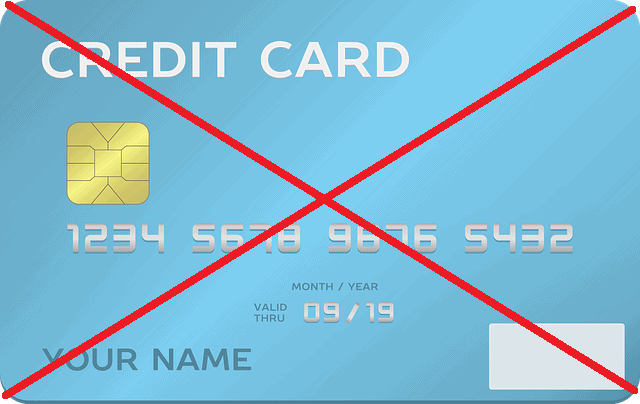 zonder kredietkaart